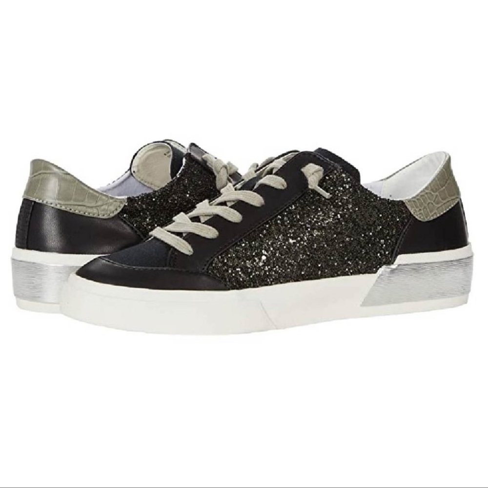 - Dolce Vita Sneakers Zoey Black Glitter Trainers